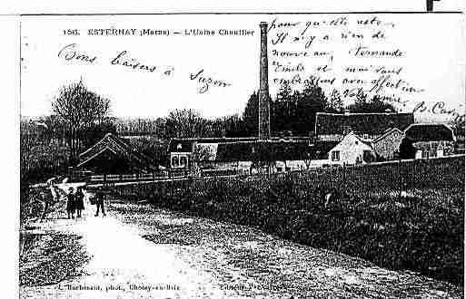 Ville de ESTERNAY Carte postale ancienne