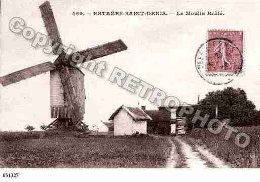 Ville de ESTREESSAINTDENIS Carte postale ancienne