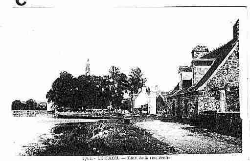 Ville de FAOU(LE) Carte postale ancienne