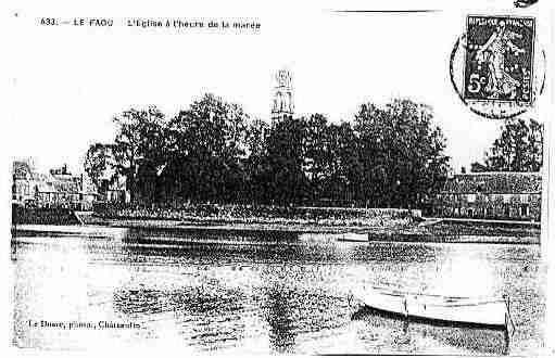 Ville de FAOU(LE) Carte postale ancienne