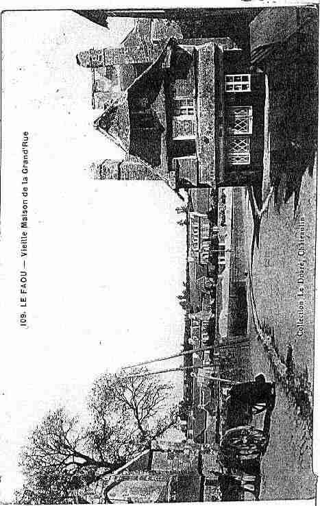 Ville de FAOU(LE) Carte postale ancienne