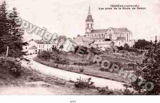 Ville de FEGREAC Carte postale ancienne