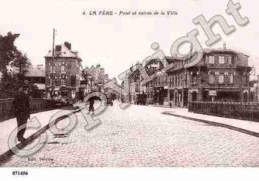 Ville de FERE(LA) Carte postale ancienne Ville de FERE(LA) Carte postale ancienne