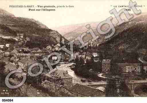 Ville de FERRIERESSAINTMARY Carte postale ancienne