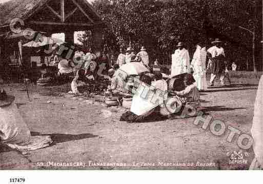Ville de FIANARANTSOA Carte postale ancienne Ville de FIANARANTSOA Carte postale ancienne