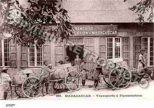 Ville de FIANARANTSOA Carte postale ancienne Ville de FIANARANTSOA Carte postale ancienne