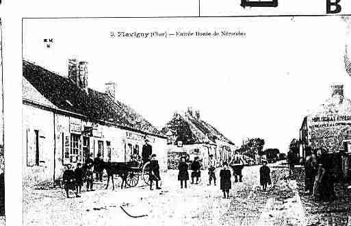 Ville de FLAVIGNY Carte postale ancienne