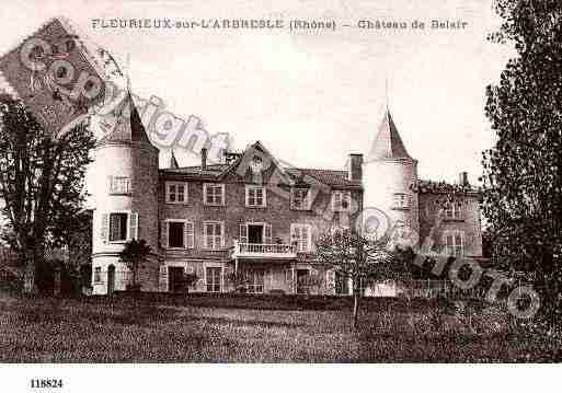 Ville de FLEURIEUXSURL\'ARBRESLE Carte postale ancienne