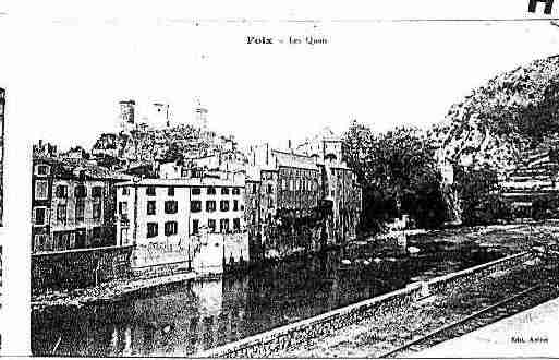 Ville de FOIX Carte postale ancienne