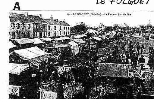 Ville de FOLGOET(LE) Carte postale ancienne