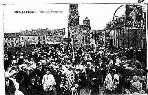 Ville de FOLGOET(LE) Carte postale ancienne