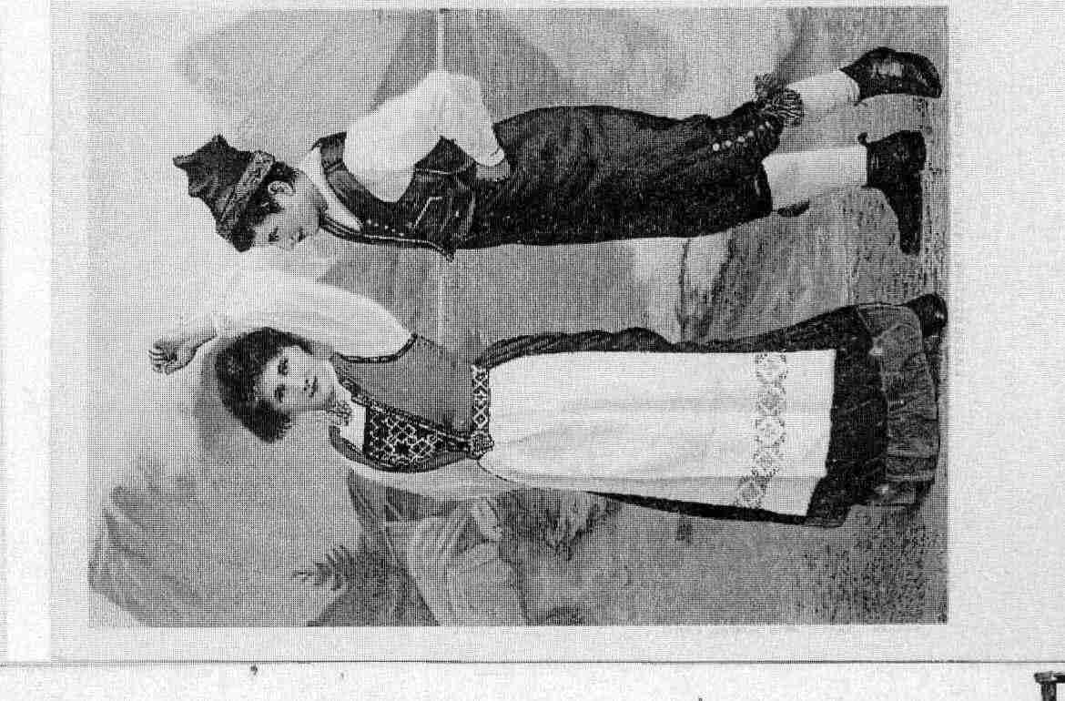 Ville de FOLKLORE Carte postale ancienne