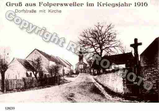 Ville de FOLPERSVILLER Carte postale ancienne