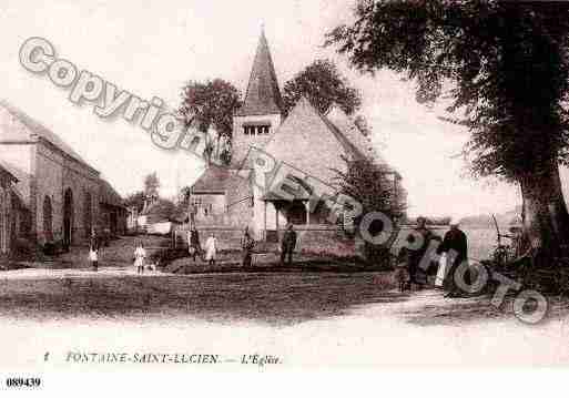 Ville de FONTAINESAINTLUCIEN Carte postale ancienne