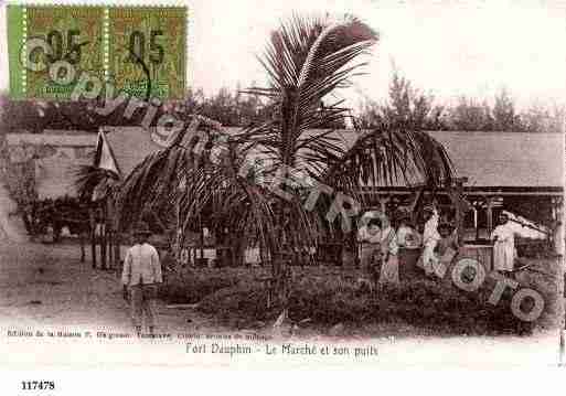 Ville de FORTDAUPHIN Carte postale ancienne Ville de FORTDAUPHIN Carte postale ancienne
