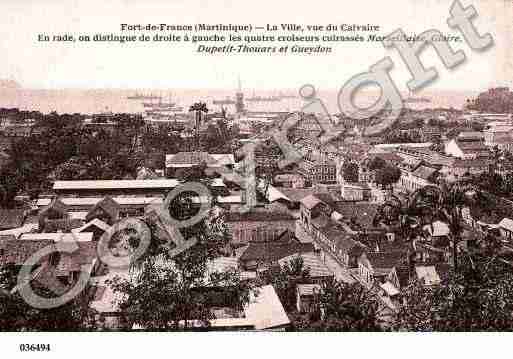 Ville de FORTDEFRANCE Carte postale ancienne Ville de FORTDEFRANCE Carte postale ancienne