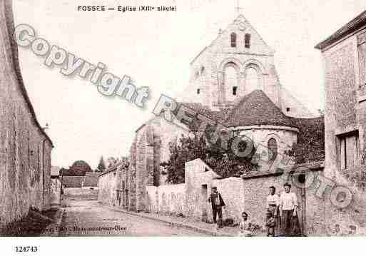 Ville de FOSSES Carte postale ancienne Ville de FOSSES Carte postale ancienne