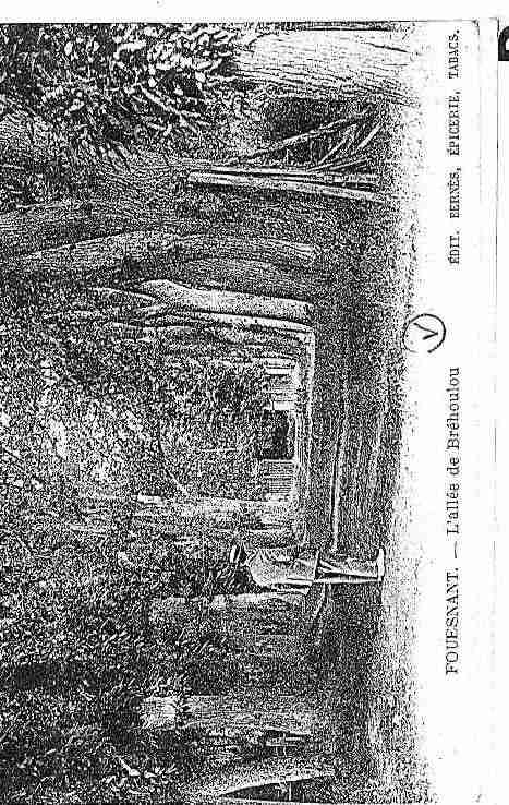 Ville de FOUESNANT Carte postale ancienne