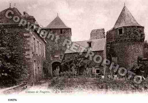 Ville de FOUGERES Carte postale ancienne Ville de FOUGERES Carte postale ancienne
