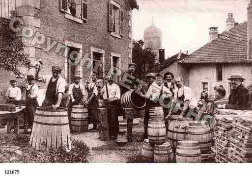 Ville de FOUGEROLLES Carte postale ancienne