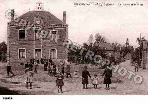 Ville de FRESNEL\'ARCHEVEQUE Carte postale ancienne