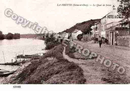 Ville de FRETTESURSEINE(LA) Carte postale ancienne