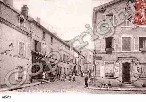 Ville de FRETTESURSEINE(LA) Carte postale ancienne