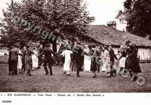 Ville de GASCOGNE Carte postale ancienne Ville de GASCOGNE Carte postale ancienne
