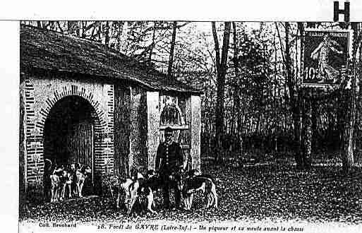 Ville de GAVRE(LE) Carte postale ancienne