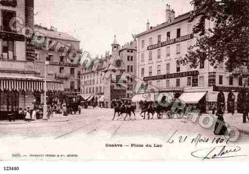 Ville de GENEVE Carte postale ancienne Ville de GENEVE Carte postale ancienne