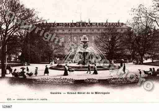 Ville de GENEVE Carte postale ancienne Ville de GENEVE Carte postale ancienne