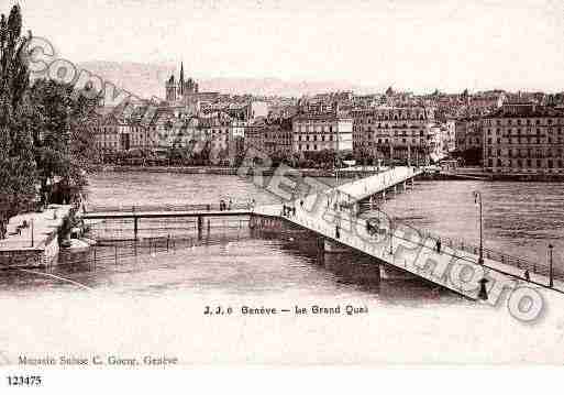 Ville de GENEVE Carte postale ancienne Ville de GENEVE Carte postale ancienne