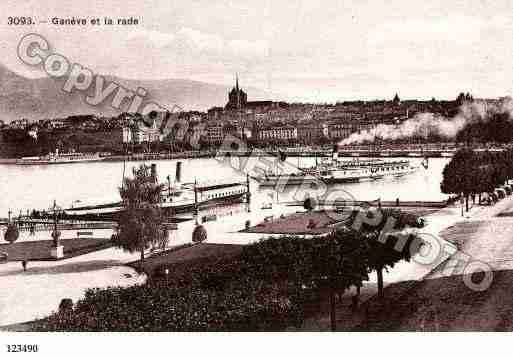 Ville de GENEVE Carte postale ancienne Ville de GENEVE Carte postale ancienne