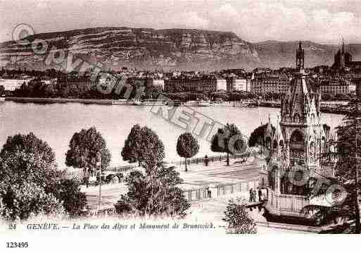 Ville de GENEVE Carte postale ancienne Ville de GENEVE Carte postale ancienne