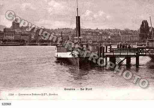 Ville de GENEVE Carte postale ancienne Ville de GENEVE Carte postale ancienne