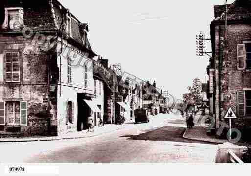 Ville de GENLIS Carte postale ancienne