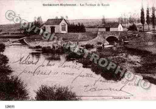 Ville de GERBECOURT Carte postale ancienne