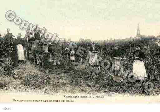 Ville de GIRONDE Carte postale ancienne Ville de GIRONDE Carte postale ancienne