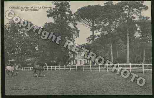 Ville de GORGES Carte postale ancienne