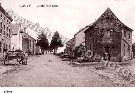 Ville de GOUVY Carte postale ancienne Ville de GOUVY Carte postale ancienne