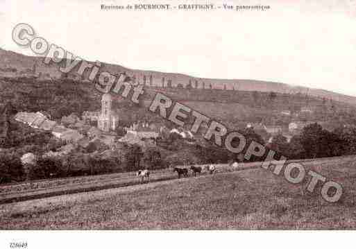 Ville de GRAFFIGNYCHEMIN Carte postale ancienne