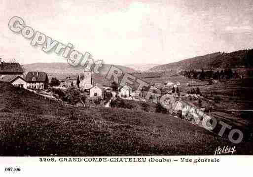 Ville de GRAND\'COMBECHATELEU Carte postale ancienne