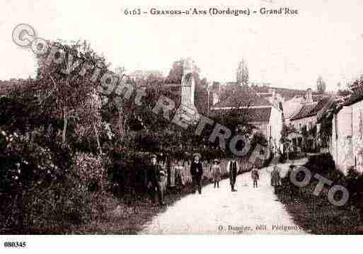 Ville de GRANGESD\\\'ANS Carte postale ancienne