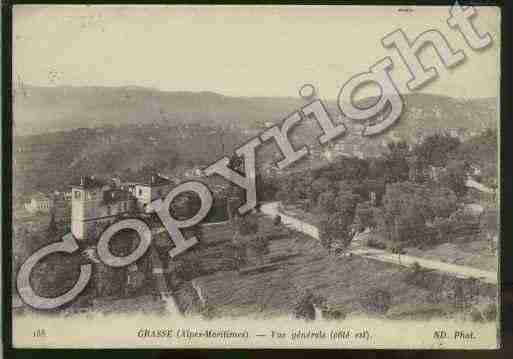 Ville de GRASSE Carte postale ancienne Ville de GRASSE Carte postale ancienne