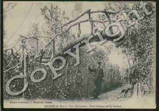 Ville de GRASSE Carte postale ancienne