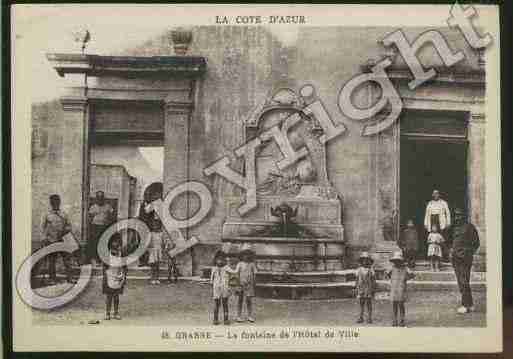 Ville de GRASSE Carte postale ancienne