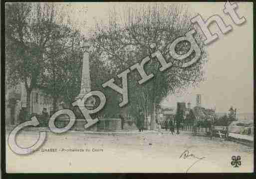 Ville de GRASSE Carte postale ancienne Ville de GRASSE Carte postale ancienne