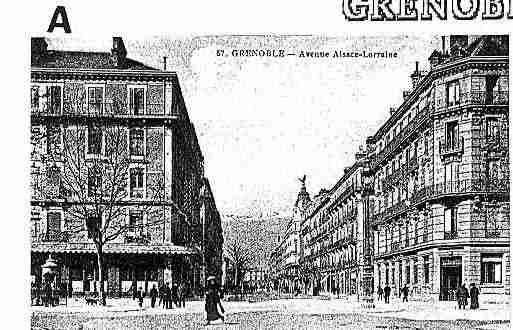 Ville de GRENOBLE Carte postale ancienne Ville de GRENOBLE Carte postale ancienne