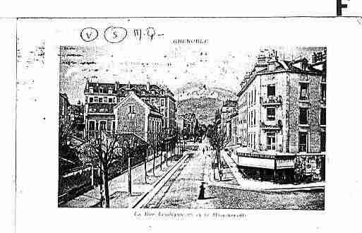 Ville de GRENOBLE Carte postale ancienne