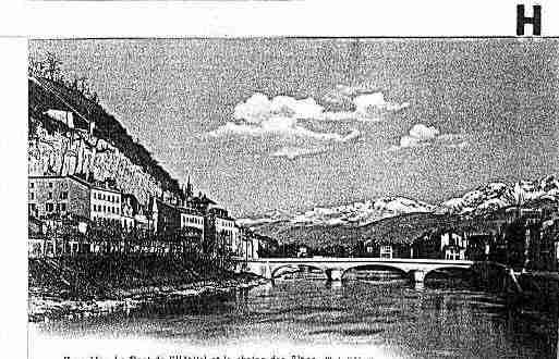 Ville de GRENOBLE Carte postale ancienne